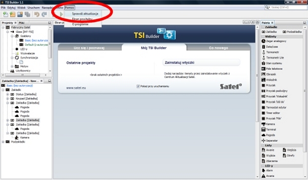 TSI Builder aktualizacja