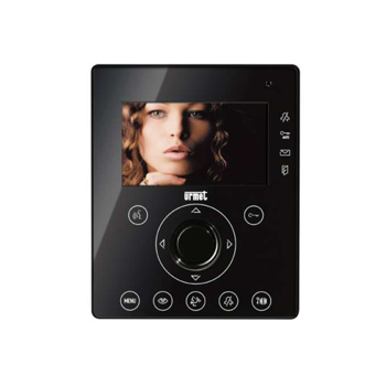 videomonitor aiko głośnomówiący do sys. 2voice- kolor czarny URMET 1716 ...